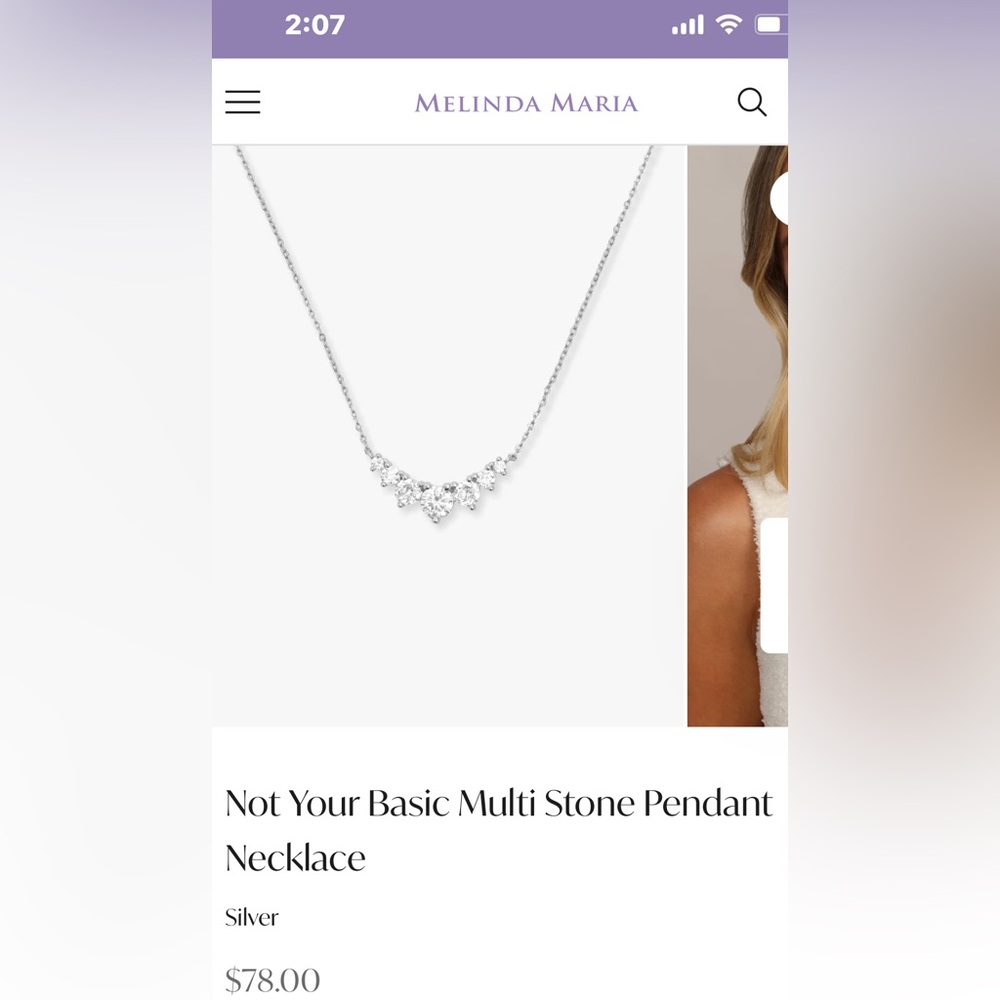 Melinda Maria necklace